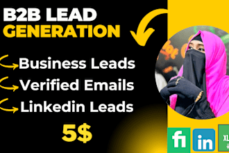 do targeted b2b lead generation linkedin leads prospect email list building