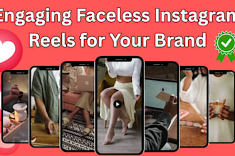 create engaging faceless instagram reels and tiktok videos