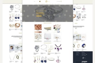 build a profitable jewelry website and jewelry store for you