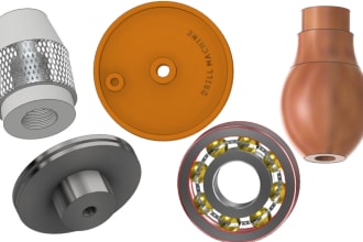 do 3d cad modeling, product design, rendering, stl, dxf file, redering