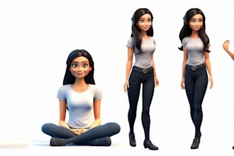draw consistently characters for childrens books