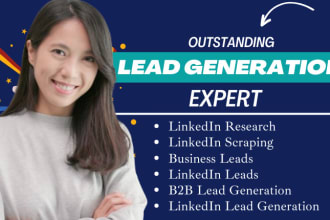 linkedin leads ,b2b lead generation , targeted data entry usa australia