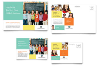 design a professional postcard and invitation for you
