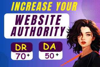 increase ahrefs DR 70 domain rating moz da domain authority