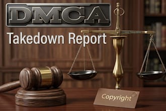 send dmca notices to remove  copyright violating  content