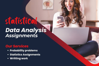 do all type of statistics assignments and probability problems