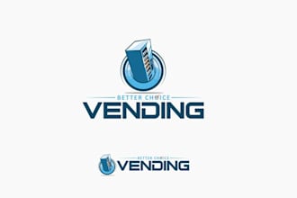 do vending machine logo design just 5 hours