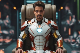 create super realistic super hero avatar