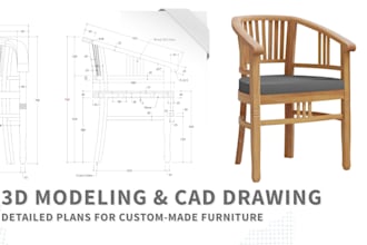 design custom furniture and create technical drawings