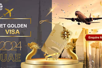 get your uae golden visa  and business license done