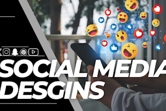 design social media posts