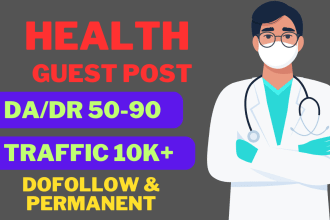 do health guest post, dofollow guest post on high da blogs
