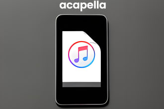 extract the acapella from a song of your choice