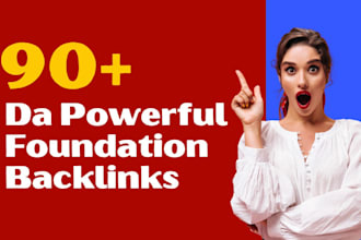 high da white hat SEO foundation backlinks authority link building
