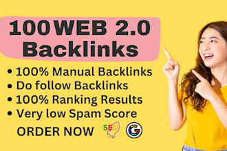 create 80 unique web 2 0 backlinks