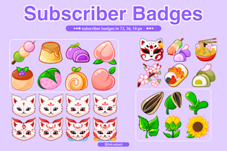create custom twitch badges or bit badges for your streams