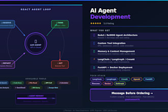 build a custom rag chatbot ai agent using langchain, llama, openai