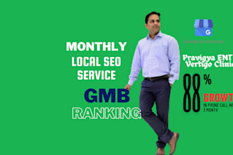 do gmb ranking with local SEO services and google my business optimization