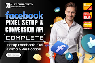 setup meta facebook pixel, tilda, shopify, conversion API, fix pixel wordpress