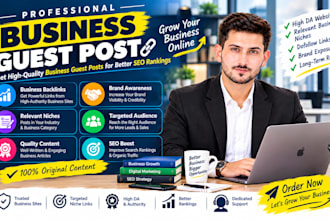 do high da guest post, business guest post with do follow backlinks
