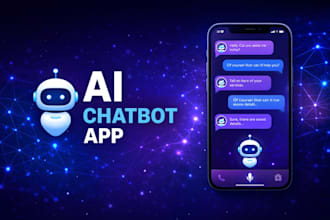 develop flutter ai chatbot app for android and ios