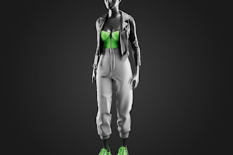 do 3d models of clothes