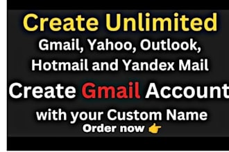 teach you how to create unlimited mail, any