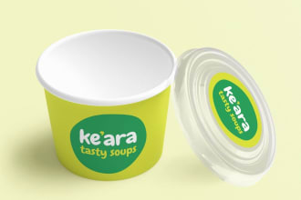 design full HD soups logo for your business brand