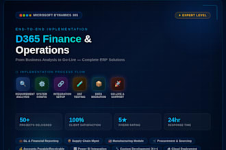 dynamics 365 finance and operations implement and support