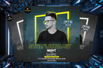 design dj and party flyers