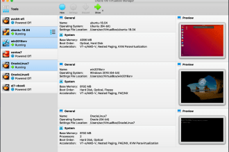 install windows, mac os, linux on virtualbox or vmware