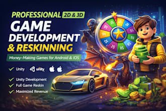 reskin and publish unity games