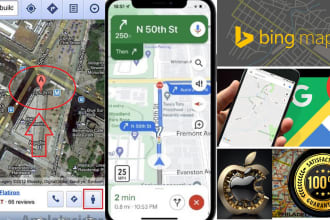 build up your business with google maps apple maps bing maps