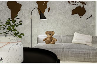 do interior design and interior 3d renderings