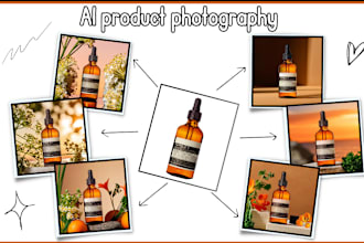 do ai product photography or product ai generated background