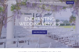 design wedding, photography, event, and portfolio website