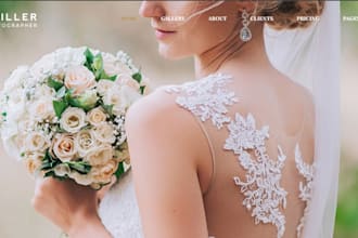 design a stunning wedding website for your special day