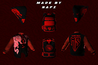 create gta v fivem custom clothing pack for gangs, orgs, mc