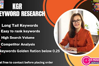 do long tail kgr keyword research by competitor analysis