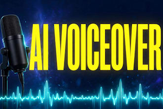 create a realistic ai voiceover or clone your voice for any project