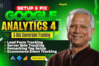 fix or setup google analytics 4 with consent mode v2, ga4 ecommerce tracking