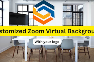 create fully customized google meet and zoom virtual background