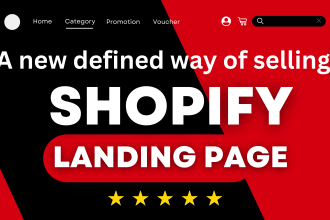 elevate shopify store or landing page to get more sales