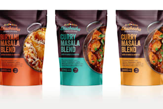 product label design, pouch design, mylar bag, product packaging design