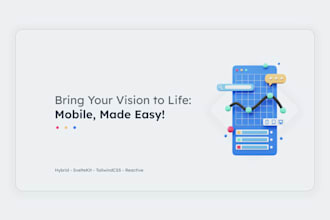 develop a mobile application for you
