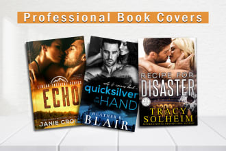 do fantasy book cover, romance book cover and ebook cover