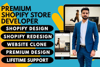 clone, copy shopify store or shopify website design