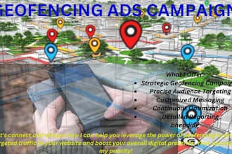 run geofencing ads, retargeting ads campaign to target your location audience