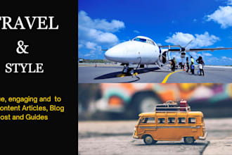 get SEO focused unique travel articles and guide blog posts