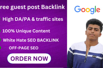 do free guest post backlinks with high search volume site